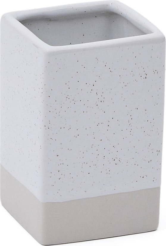 Krémový keramický kelímek na zubní kartáčky Careli – Kave Home Kave Home