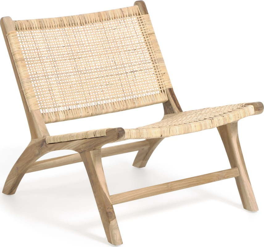 Křeslo s výpletem v přírodní barvě Beida – Kave Home Kave Home