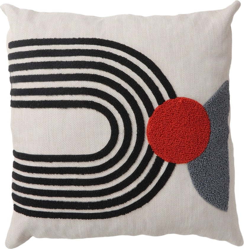 Lněný dekorační polštář 43x43 cm Late – Mioli Decor Mioli Decor