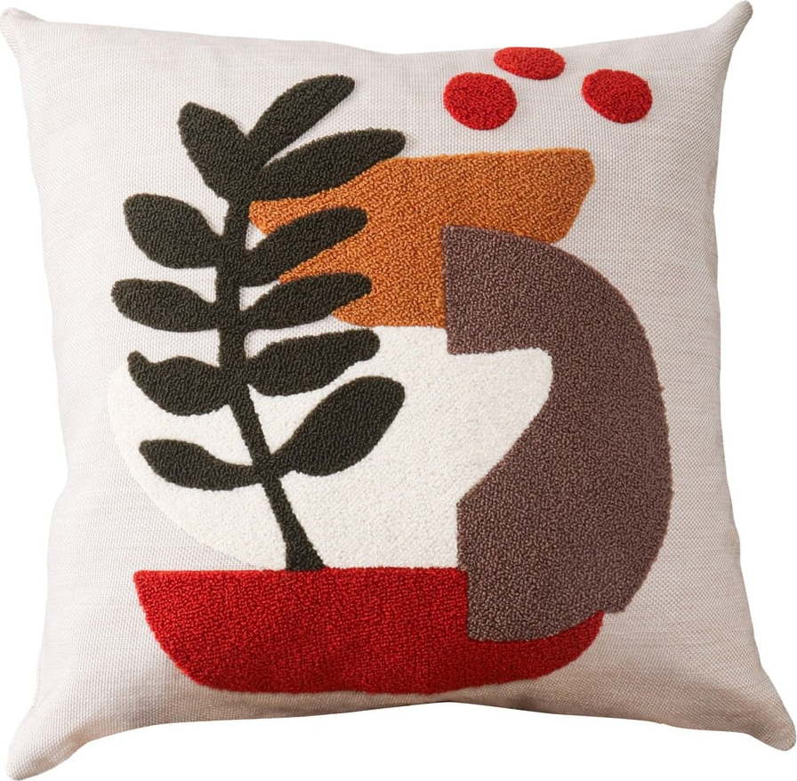 Lněný povlak na polštář 43x43 cm Begonya – Mioli Decor Mioli Decor