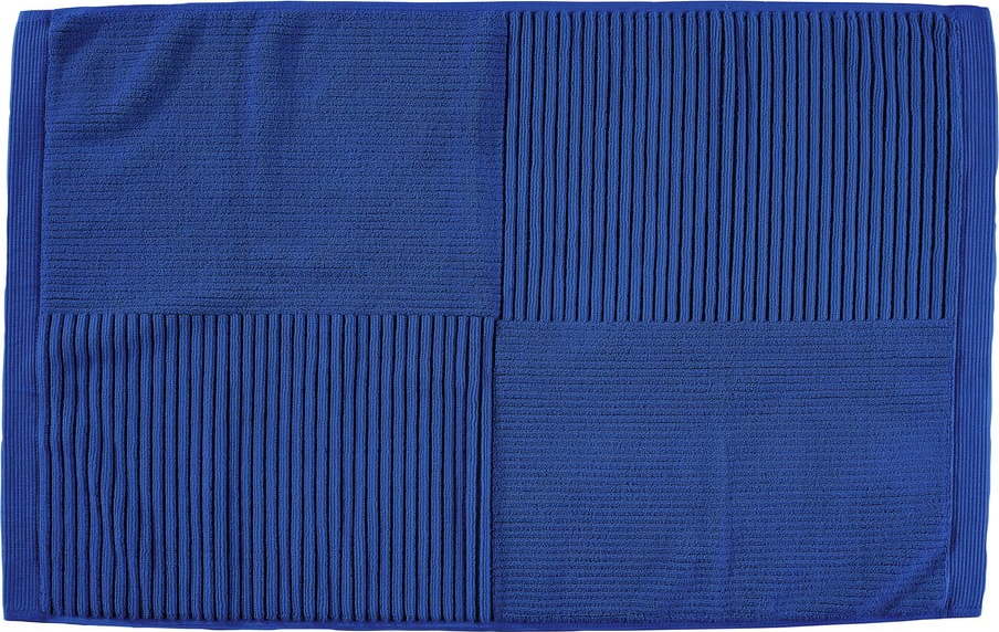 Modrá koupelnová předložka 50x80 cm Classic – Zone Zone