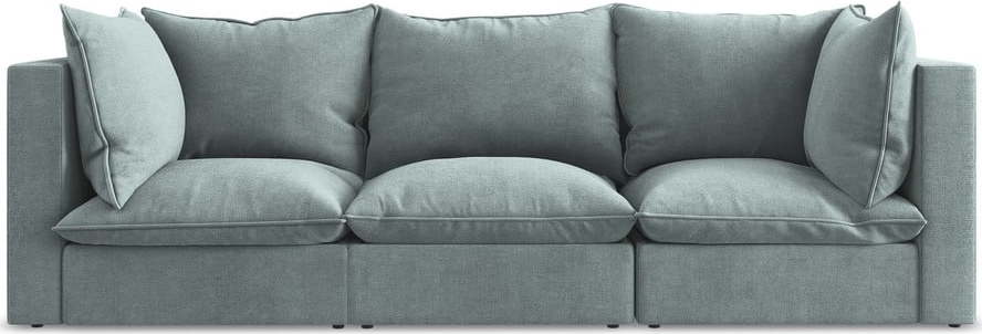 Modrá pohovka 255 cm Manao – Makamii Makamii