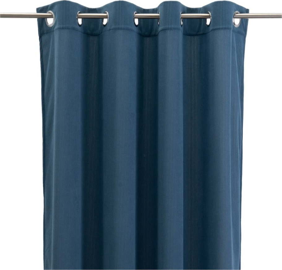 Modrý manšestrový závěs 140x260 cm Merely – Casa Selección Casa Selección