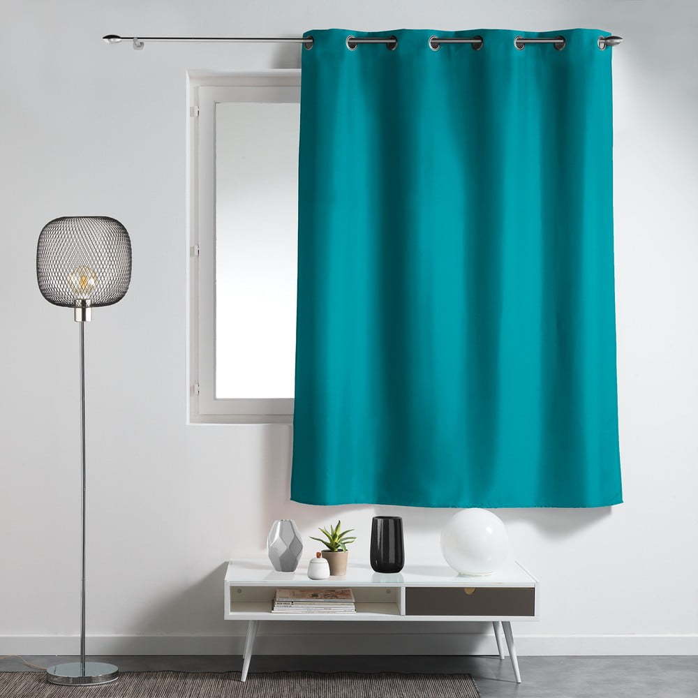 Modrý závěs 140x180 cm Essentiel – douceur d'intérieur Douceur d intérieur