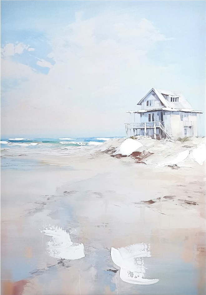 Obraz 70x100 cm Beach Home – Styler Styler