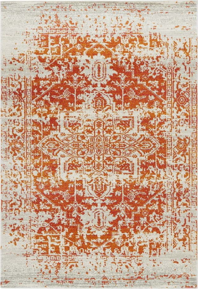 Oranžový koberec 290x200 cm Nova - Asiatic Carpets Asiatic Carpets