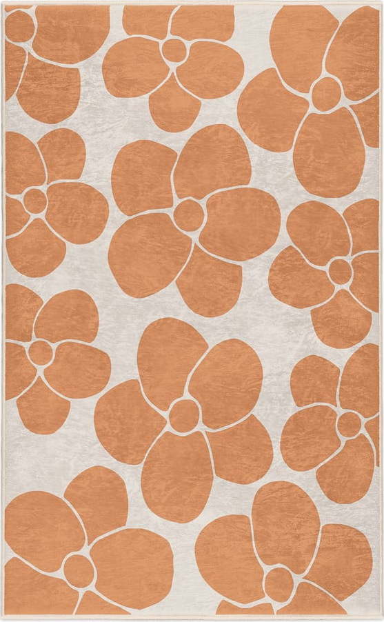 Oranžový pratelný koberec 160x230 cm Orange Meadow – Mila Home Mila Home