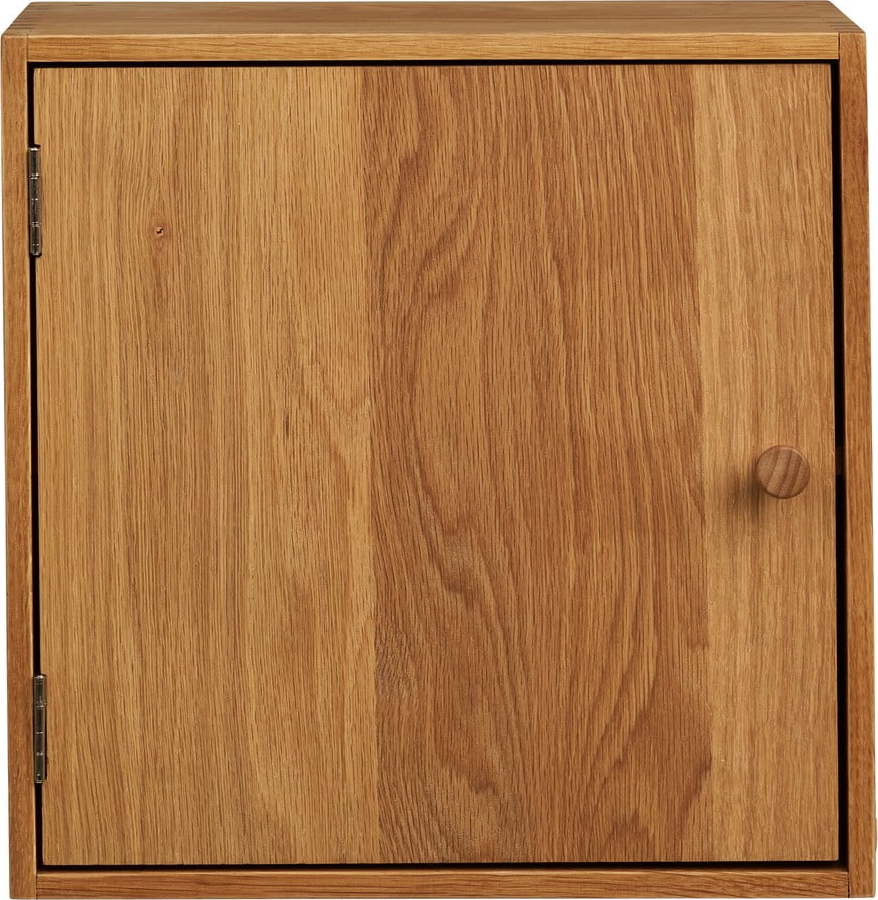 Patrová police z dubového dřeva v přírodní barvě 18 cm Townsville – House Nordic House Nordic