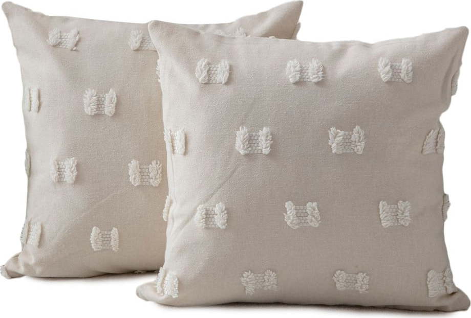 Povlaky na polštáře v sadě 2 ks 43x43 cm Tuffet – Mioli Decor Mioli Decor