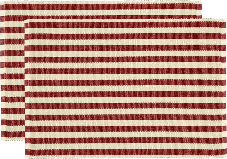 Prostírání v sadě 2 ks s příměsí juty 33x48 cm Statement Stripe – Södahl Södahl