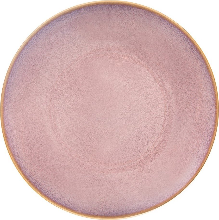 Růžový keramický talíř ø 27 cm Glaze – Orion Orion