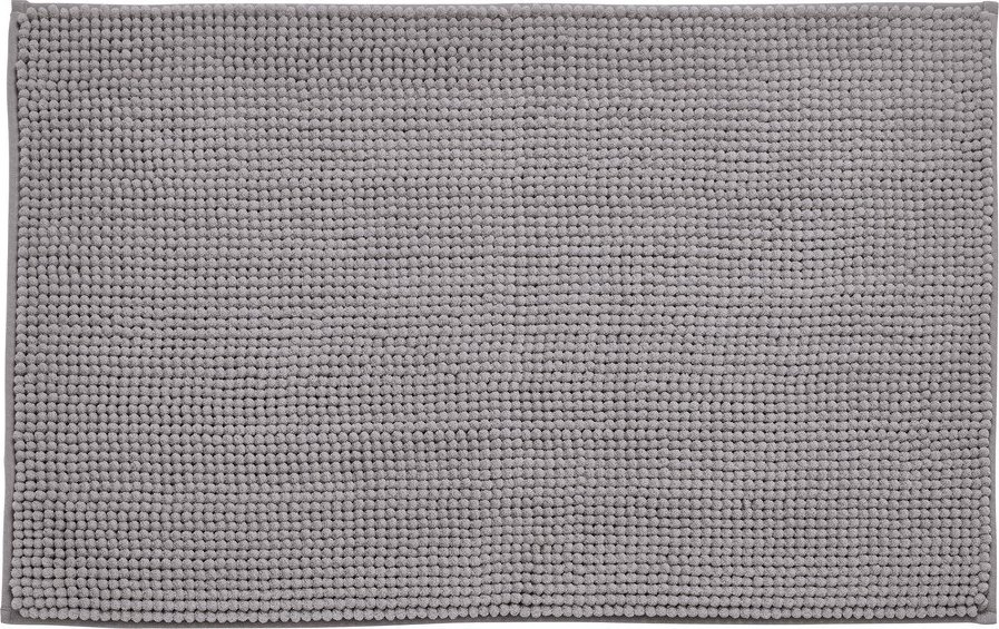 Šedá koupelnová předložka 50x80 cm Bobble – Catherine Lansfield Catherine Lansfield
