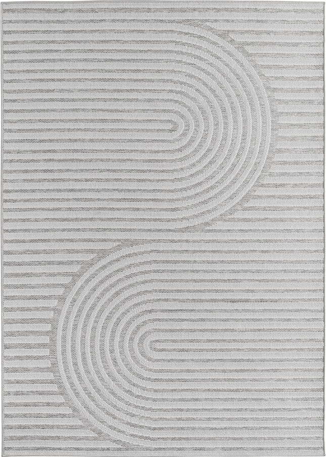Šedý vnitřní a venkovní koberec 80x150 cm Desert 1301 – Ayyildiz Carpets Ayyildiz Carpets