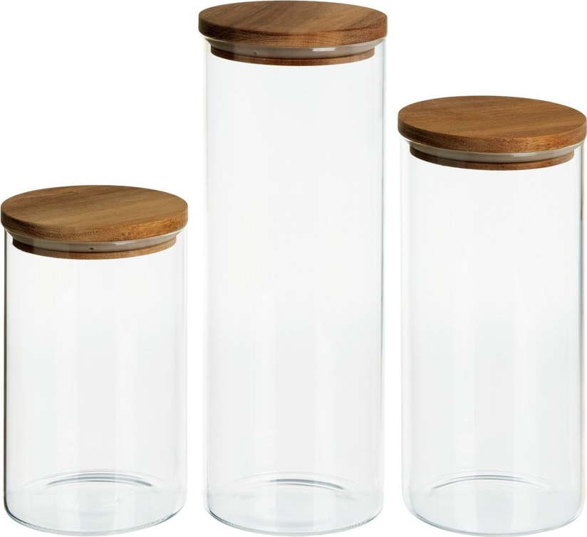 Skleněné dózy na potraviny/na těstoviny v sadě 3 ks – Casa Selección Casa Selección