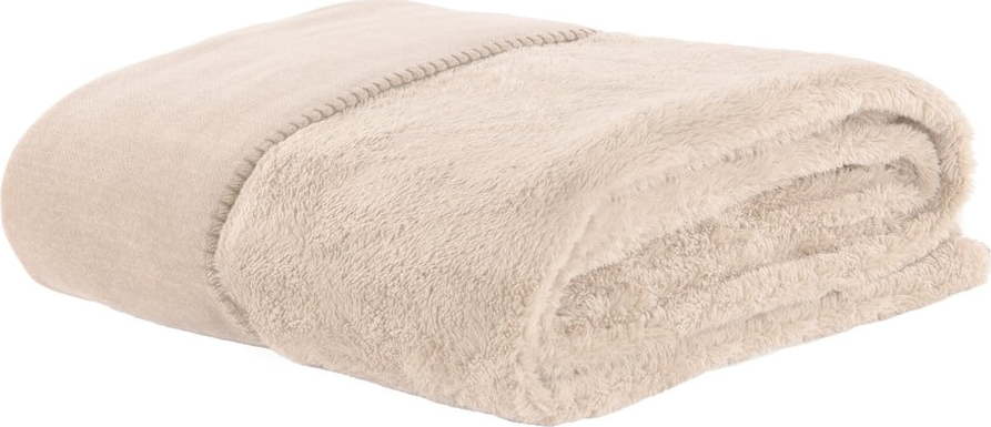 Slonovinová deka z mikroplyše 150x200 cm Tomo – Tiseco Home Studio Tiseco Home Studio