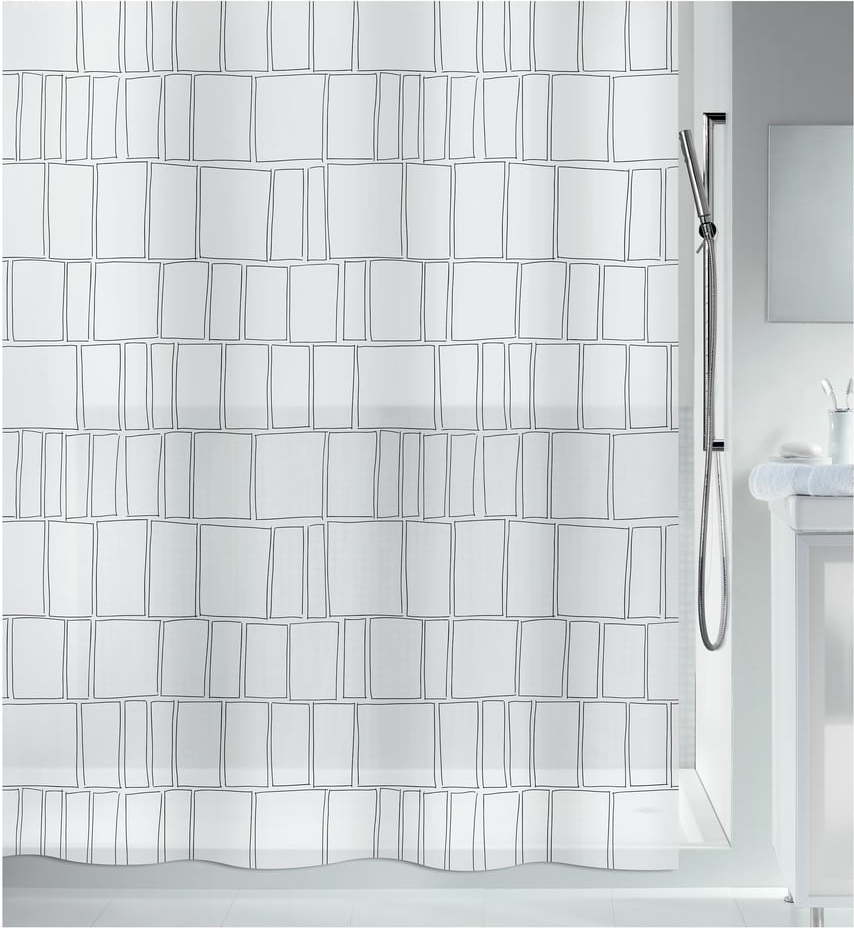 Sprchový závěs 180x200 cm Construct – Spirella SPIRELLA