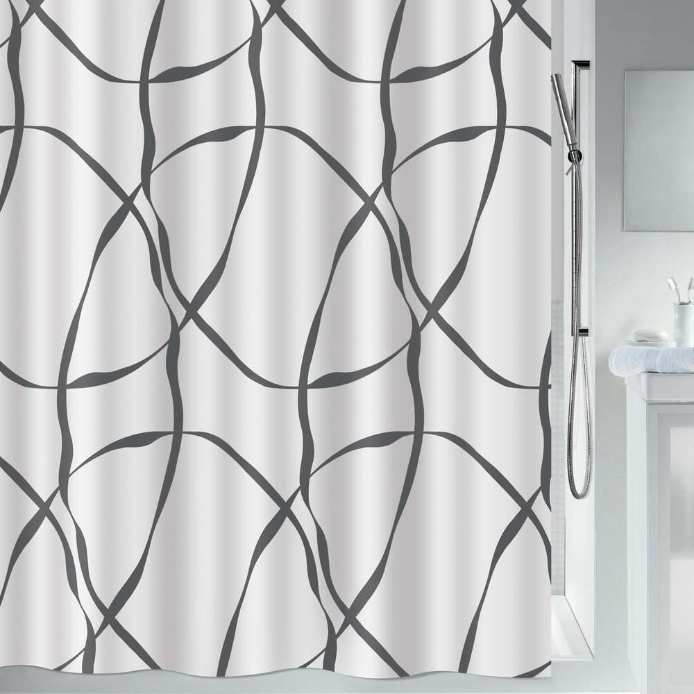 Sprchový závěs 180x200 cm Ribbon – Spirella SPIRELLA