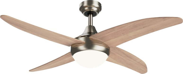 Stropní svítidlo s časovačem/s ventilátorem ve světle přírodní barvě ø 13 cm Achilia – SULION SULION