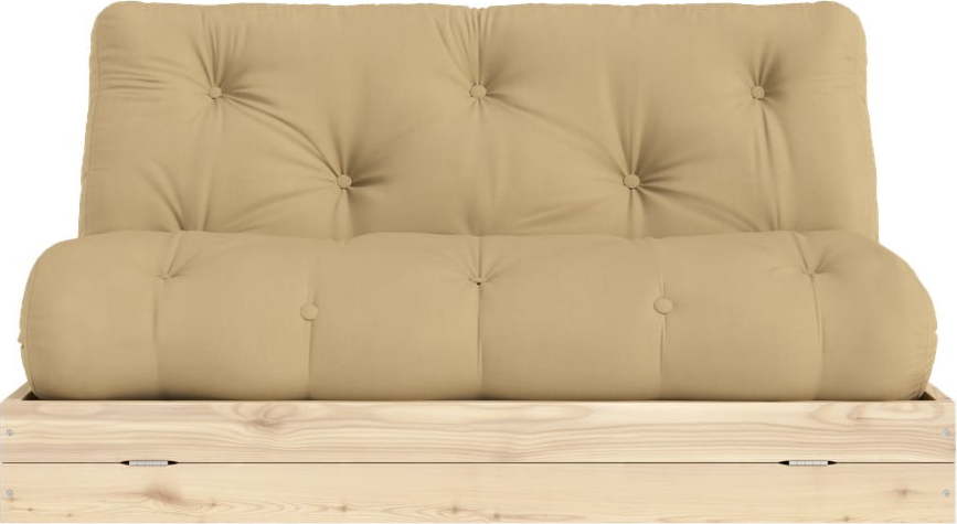 Světle hnědá rozkládací pohovka 145 cm Flip – Karup Design Karup Design