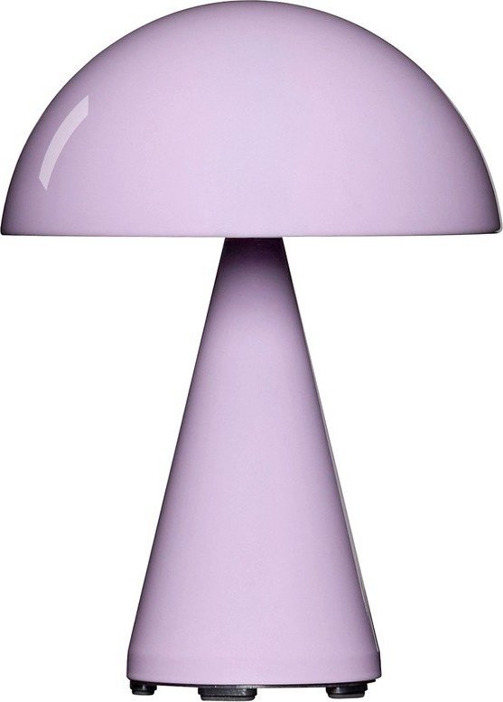 Světle růžová LED stmívatelná stolní lampa (výška 20 cm) Mush – Hübsch Hübsch