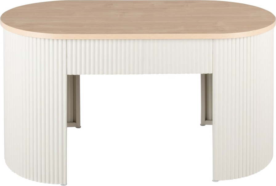 Světle šedá lavice Estriado – Leitmotiv Leitmotiv