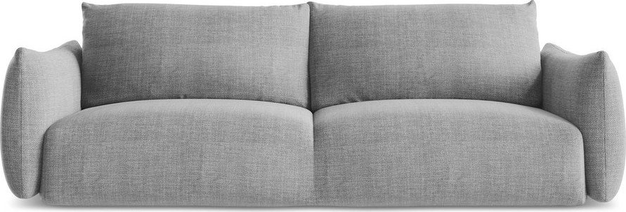 Světle šedá rozkládací pohovka 230 cm Leila – Makamii Makamii