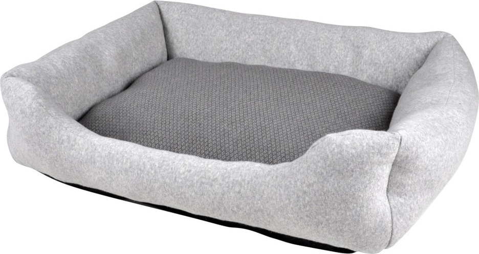 Světle šedý pelíšek pro psa 60x48 cm Graphene – Love Story Love Story