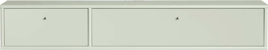 TV stolek v mentolové barvě 136x22x32