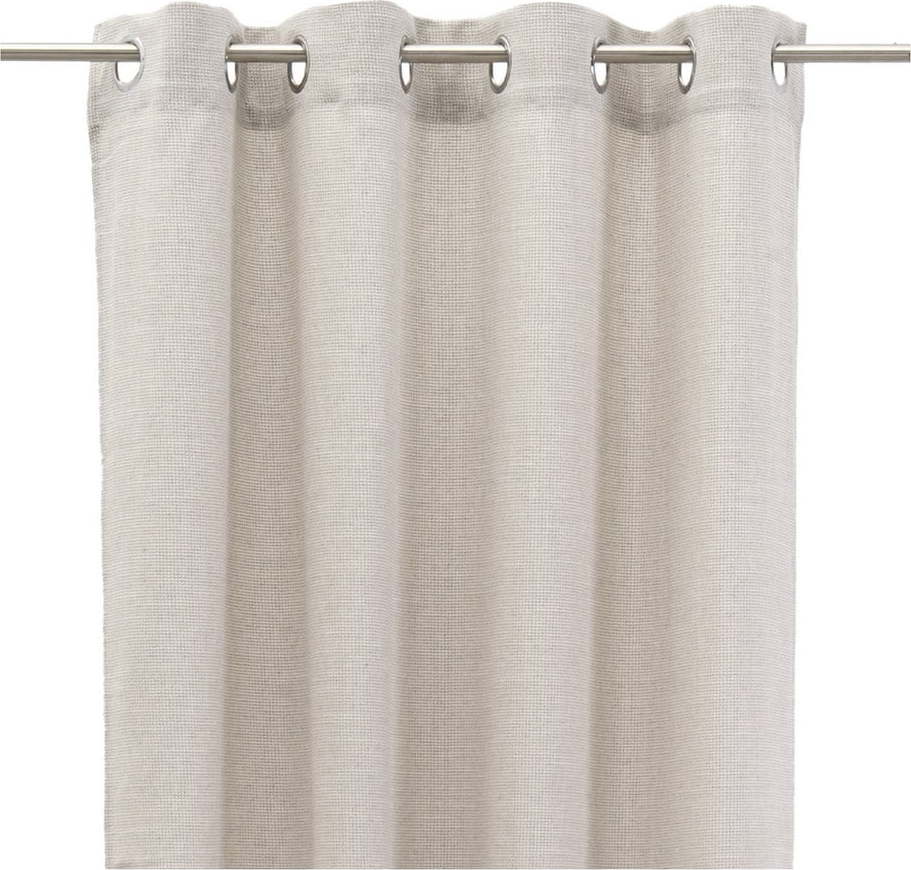 Taupe závěs 140x260 cm Cuadrille – Casa Selección Casa Selección