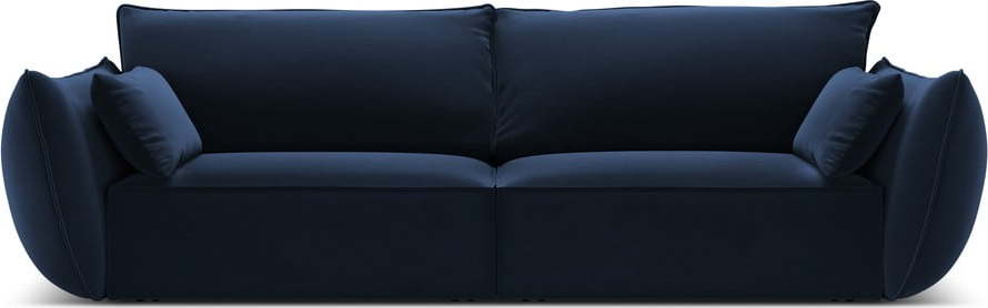 Tmavě modrá sametová pohovka 208 cm Vanda – Mazzini Sofas Mazzini Sofas