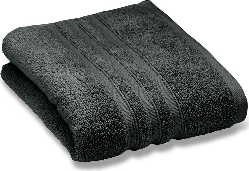 Tmavě šedá froté bavlněná osuška 70x120 cm Zero Twist – Catherine Lansfield Catherine Lansfield