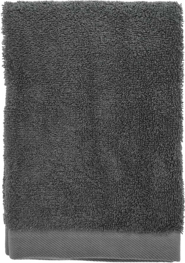 Tmavě šedá froté bavlněná osuška 70x140 cm Comfort – Södahl Södahl