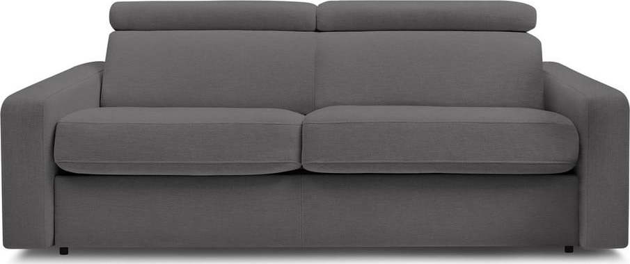 Tmavě šedá rozkládací pohovka 195 cm Monaco – Bobochic Paris Bobochic Paris