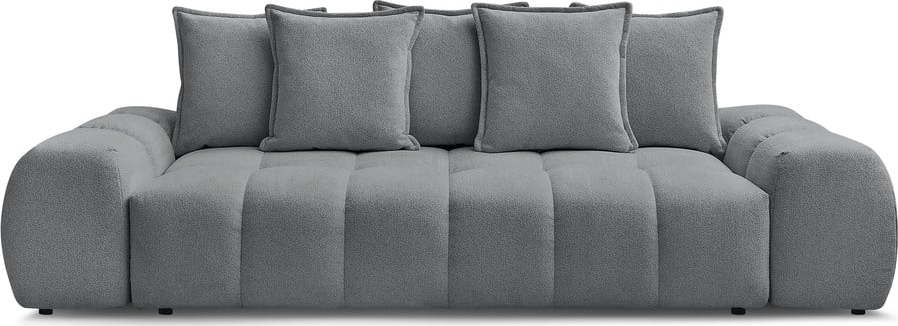 Tmavě šedá žinylková pohovka 278 cm Everest – Bobochic Paris Bobochic Paris