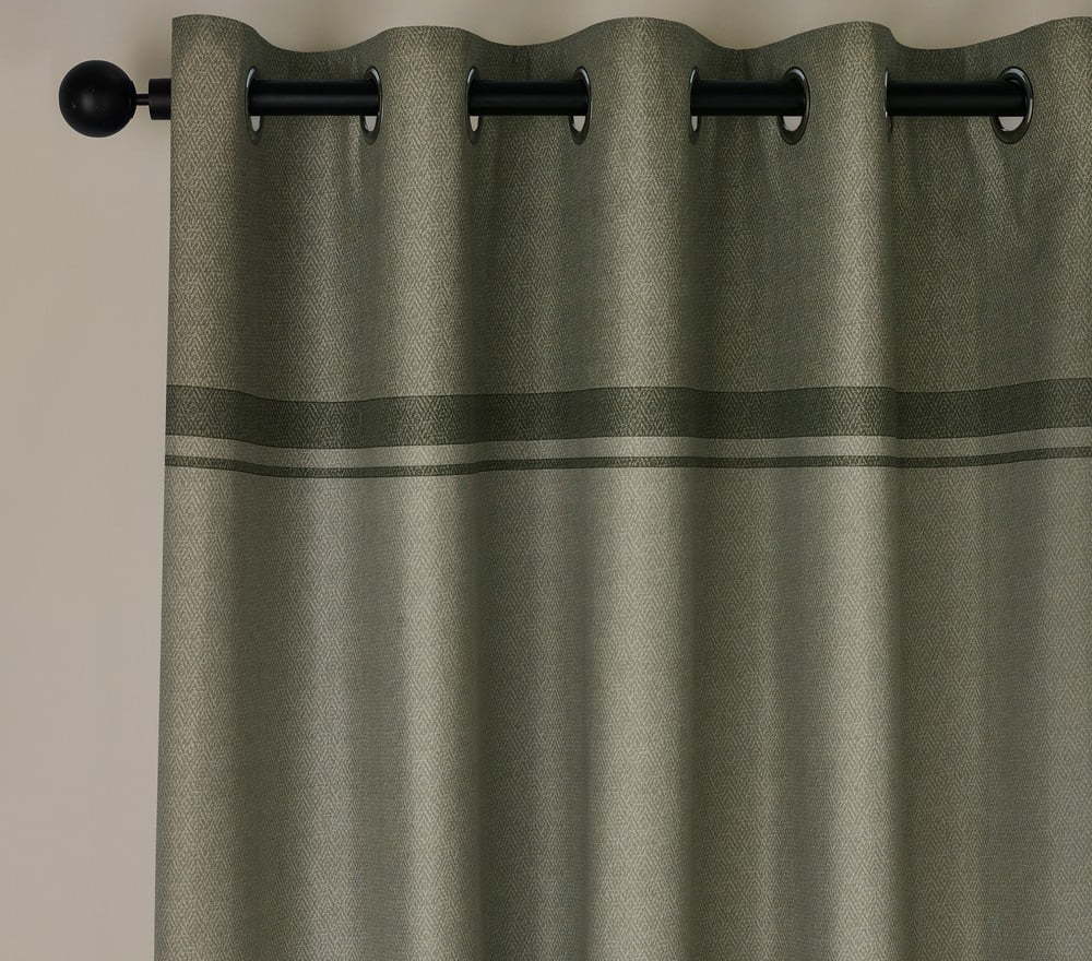 Zelené závěsy v sadě 2 ks 168x137 cm Melville – Catherine Lansfield Catherine Lansfield