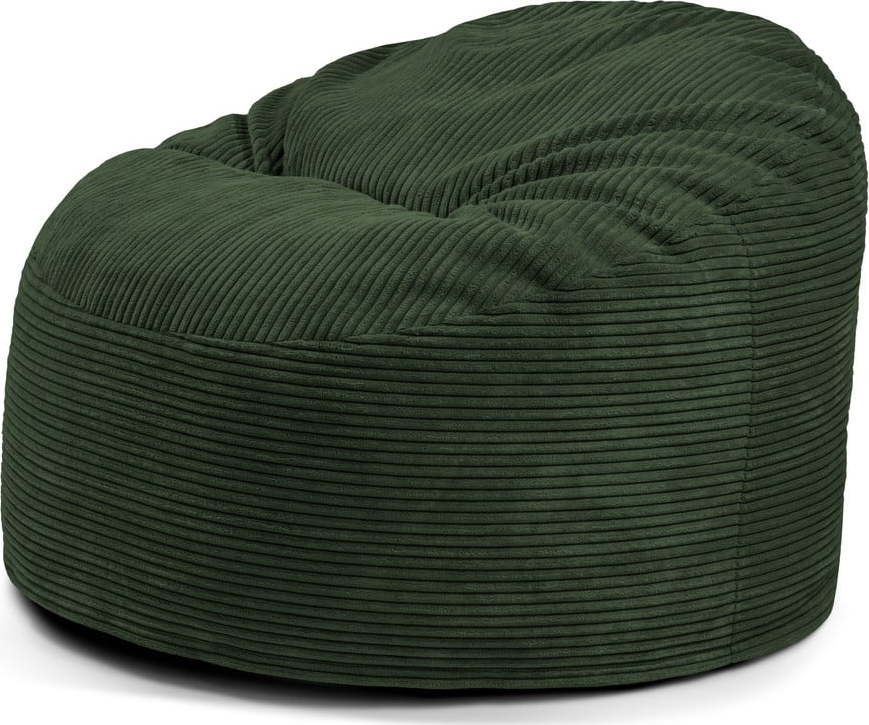 Zelený manšestrový dětský sedací vak Om 85 – SLOWDOWN SLOWDOWN