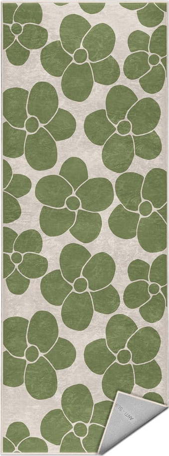 Zelený pratelný běhoun 60x230 cm Green Meadow – Mila Home Mila Home