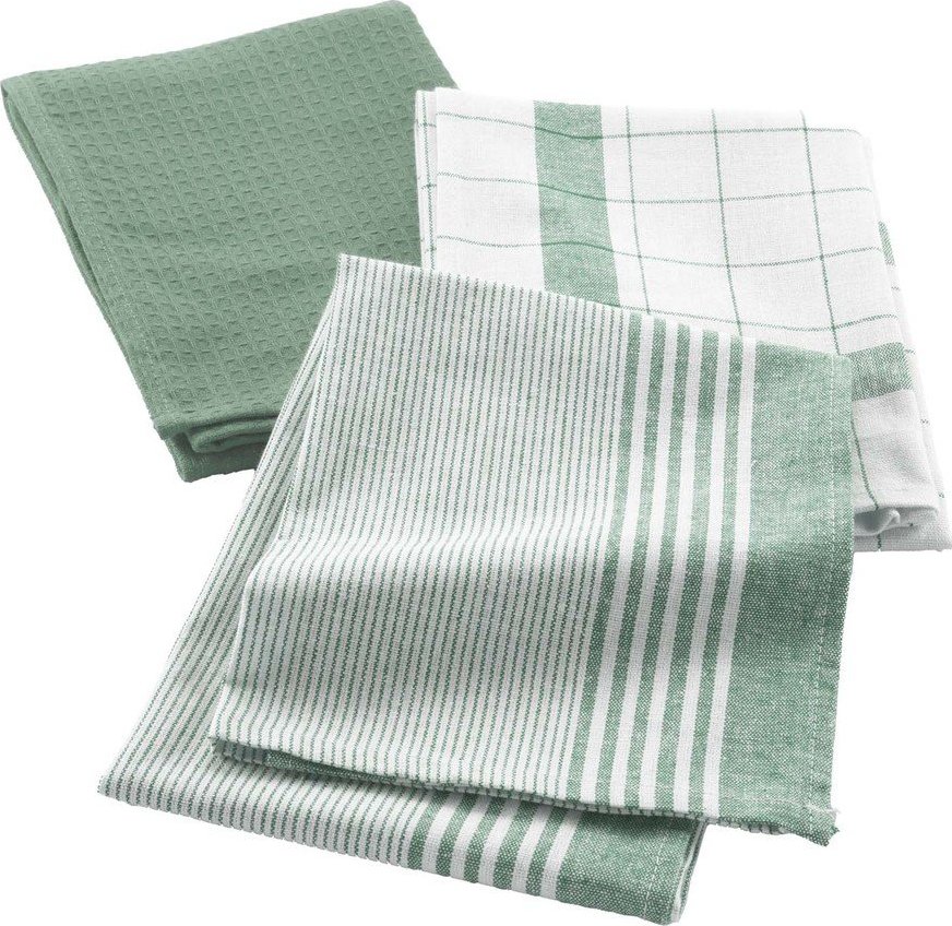 Bavlněné utěrky v sadě 3 ks 50x70 cm Vibrato – douceur d'intérieur Douceur d intérieur
