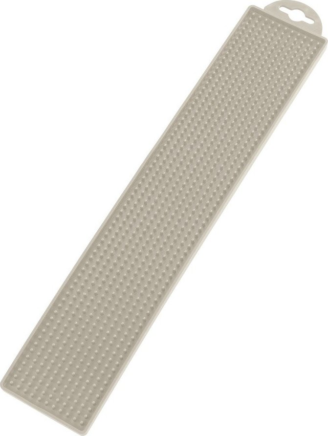 Béžová plastová odkapávací podložka na nádobí 42x8 cm Slim – Wenko WENKO