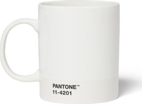 Bílý keramický hrnek 375 ml Cloud Dancer – Pantone Pantone