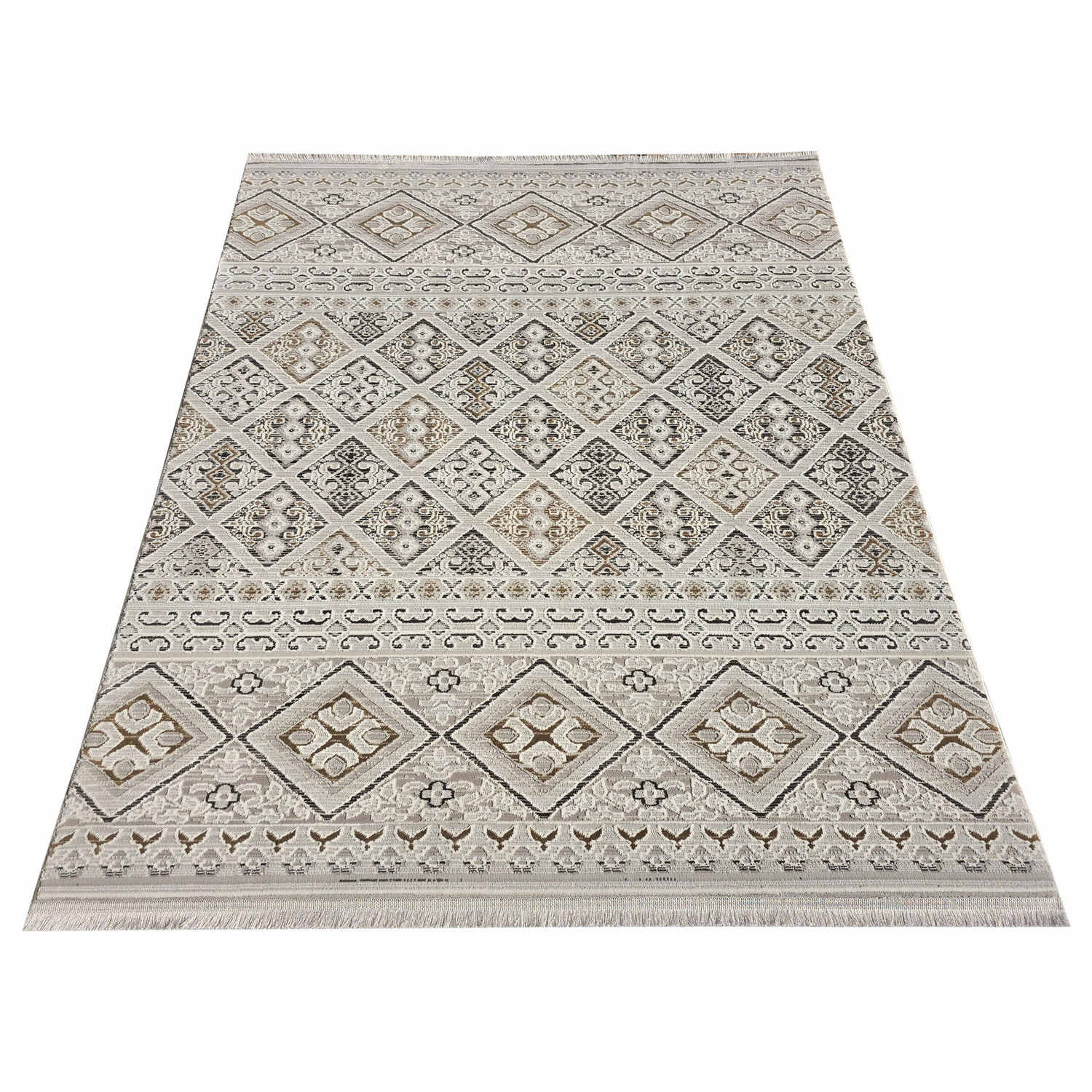 Koberec EXCLUSIVE 461 dark vizion gold 160x220 cm Rexcarpet s.c.