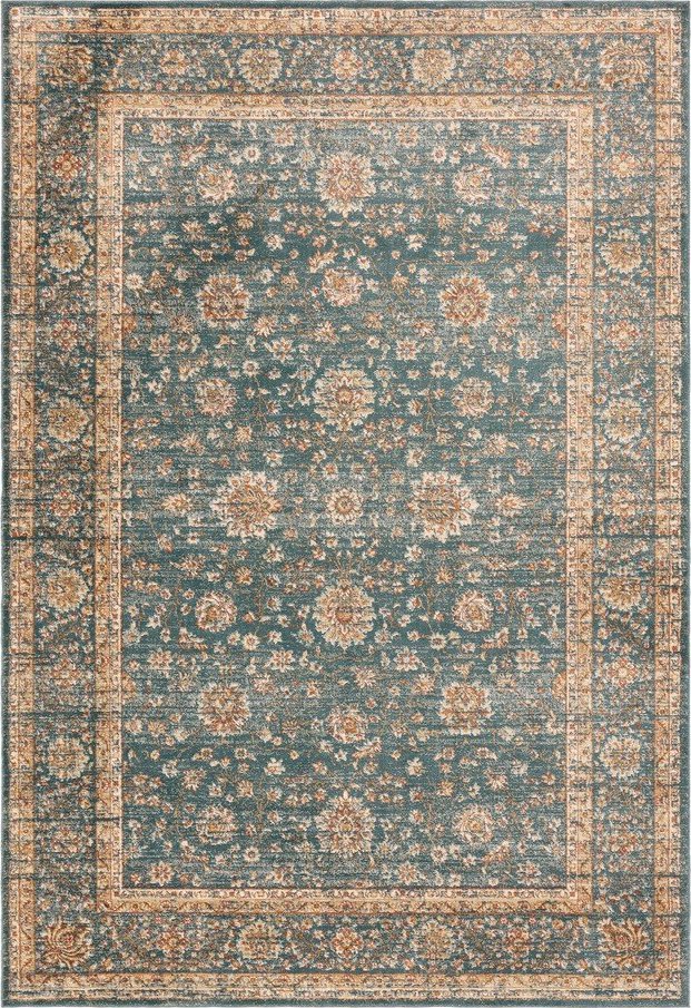 Koberec v petrolejové barvě 200x275 cm Raja – Asiatic Carpets Asiatic Carpets