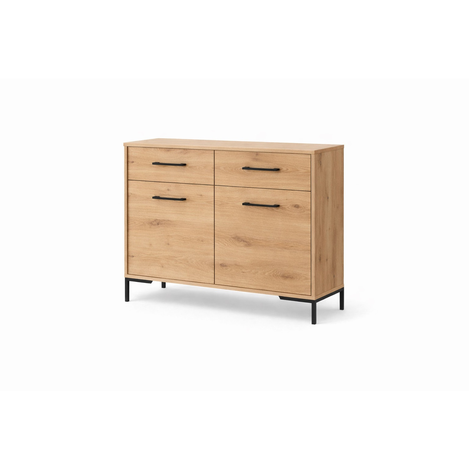 Komoda na nožičkách 2S2D - dub artisan SG-nábytek