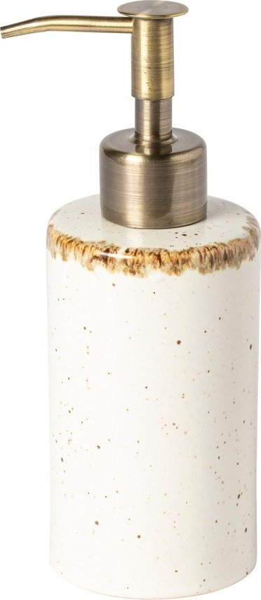 Krémový kameninový dávkovač mýdla Toscana Bath – Casafina Casafina