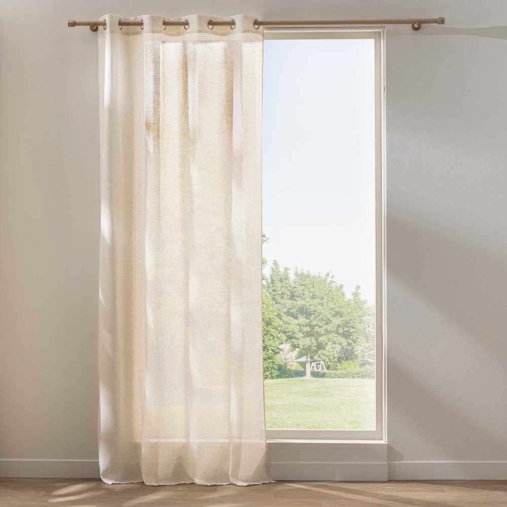 Krémový závěs 140x260 cm Sanya – douceur d'intérieur Douceur d intérieur