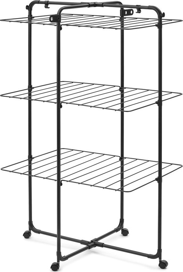Matně černý sušák na prádlo 23 m HangOn Tower – Brabantia Brabantia