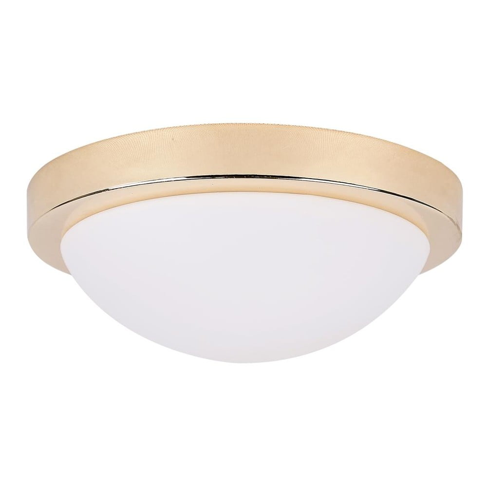Stropní svítidlo ve zlaté barvě se skleněným stínidlem ø 28 cm Roda – Candellux Lighting Candellux Lighting