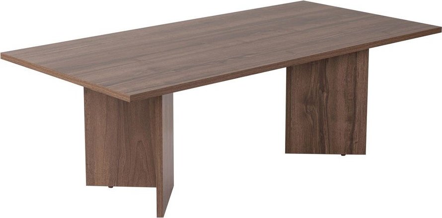 Tmavě hnědý konferenční stolek v dekoru ořechu 60x119 cm Sabin – Kalune Design Kalune Design