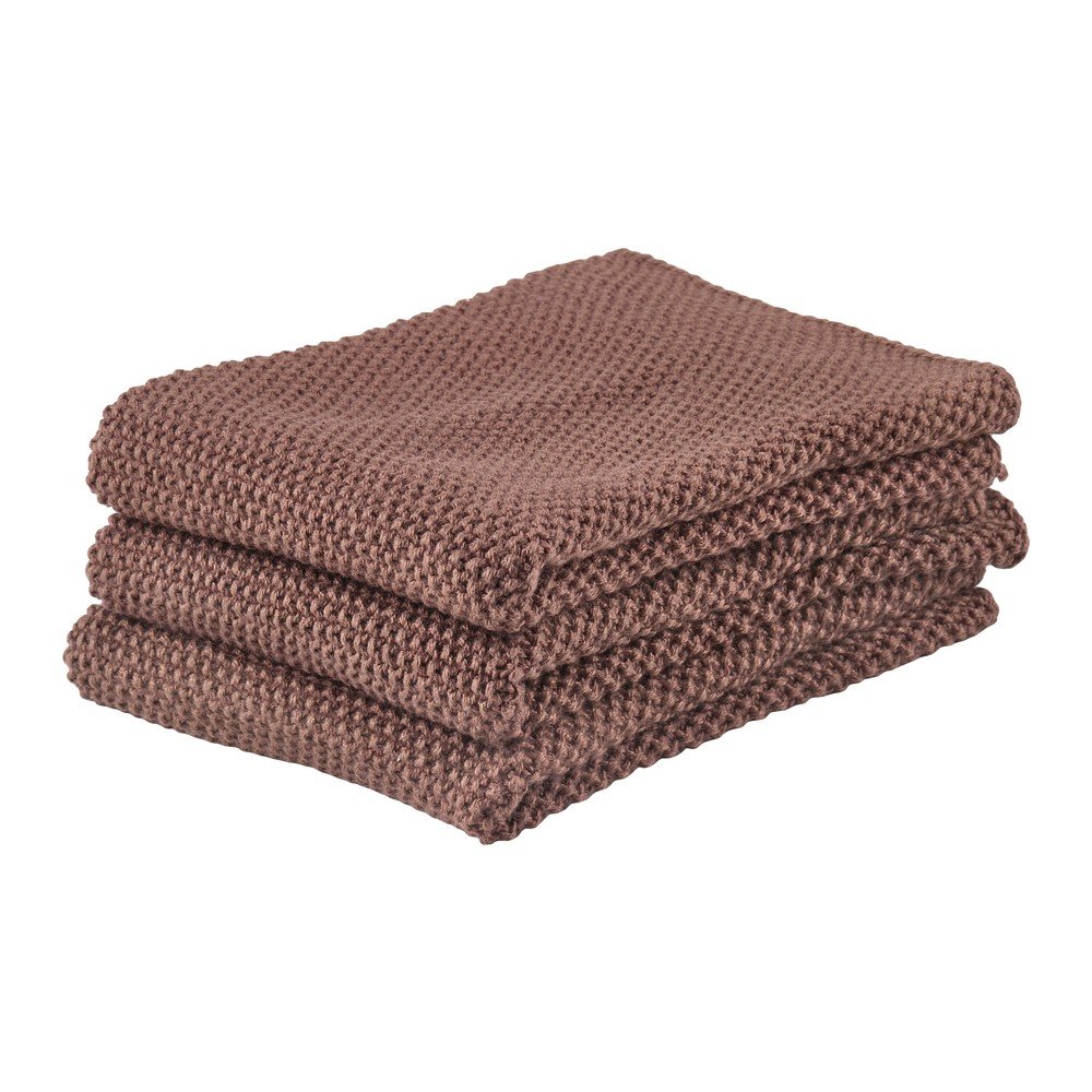 Bavlněné utěrky v sadě 3 ks 27x27 cm Classic – Zone Zone