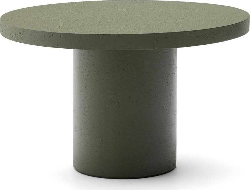 Betonový kulatý zahradní jídelní stůl ø 120 cm Aiguablava – Kave Home Kave Home